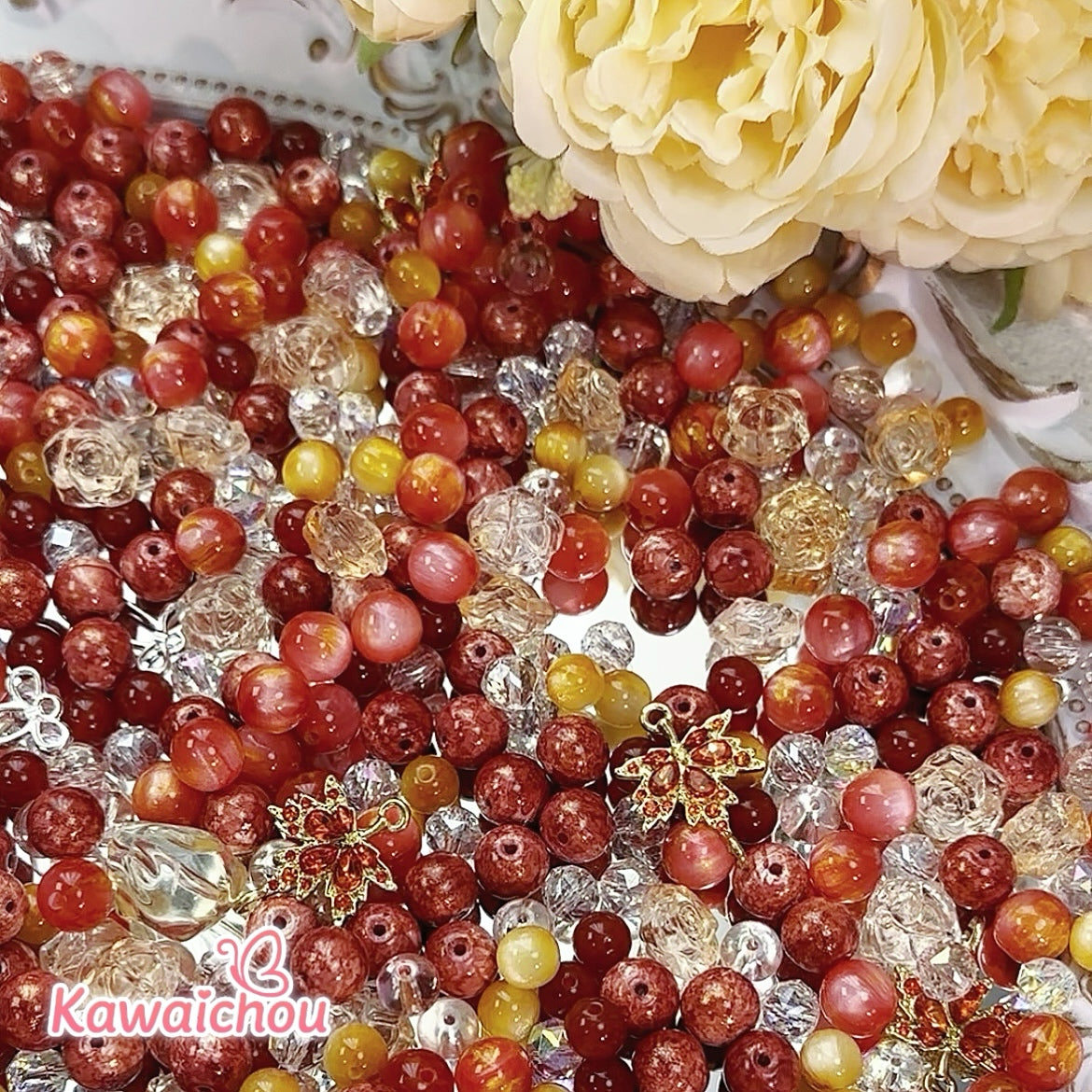 [TZ-21] 茜・8/10/13/18mm・高品質瑪瑙・💖大人気