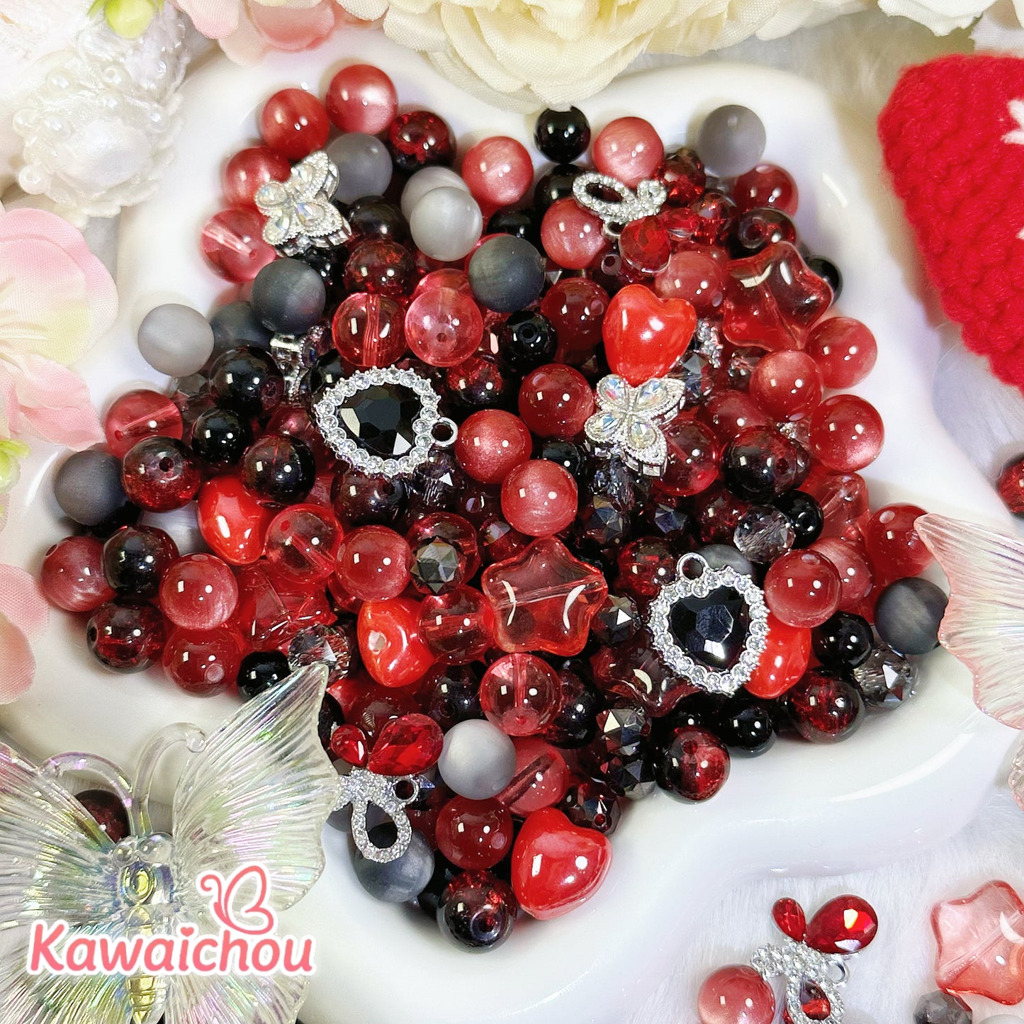 [TZ-48] 情熱 — 紅の意志・8/10/12mm・💫新作・陶器