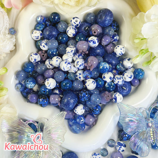 [TZ-52] 藍苺の夢・8/10mm・💫新作・瑠璃・陶器