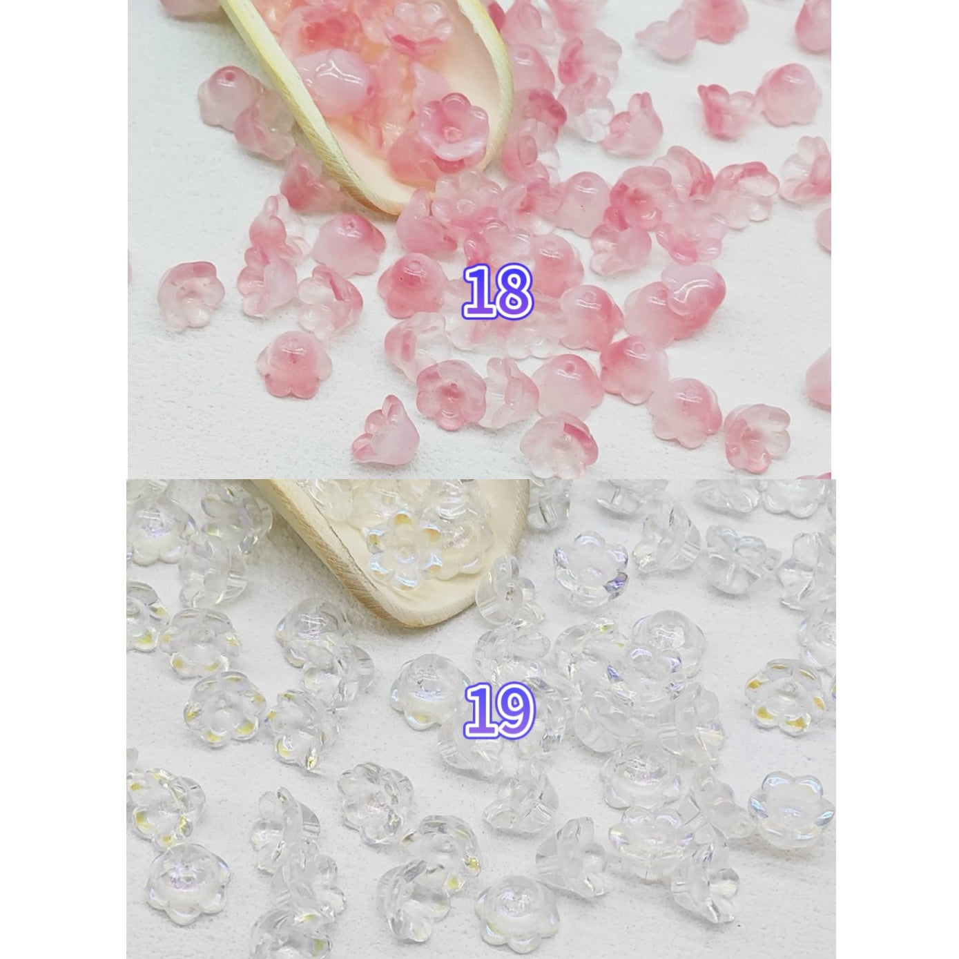 [TZ-54] スズラン・19色より選択可・7*12mm・少量・50mlお試しサイズ