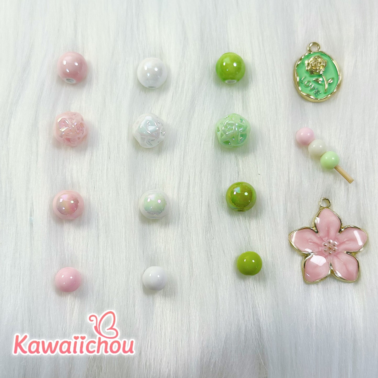 [TZ-31] さくらだんご・10/11mm・陶器・💖人気