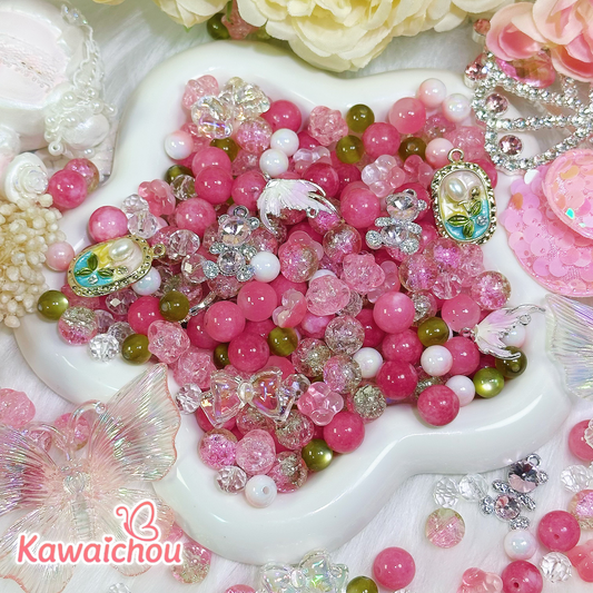 [TZ-16] 花の記憶 ・8/10/26mm・🩵 癒し・ 天然石