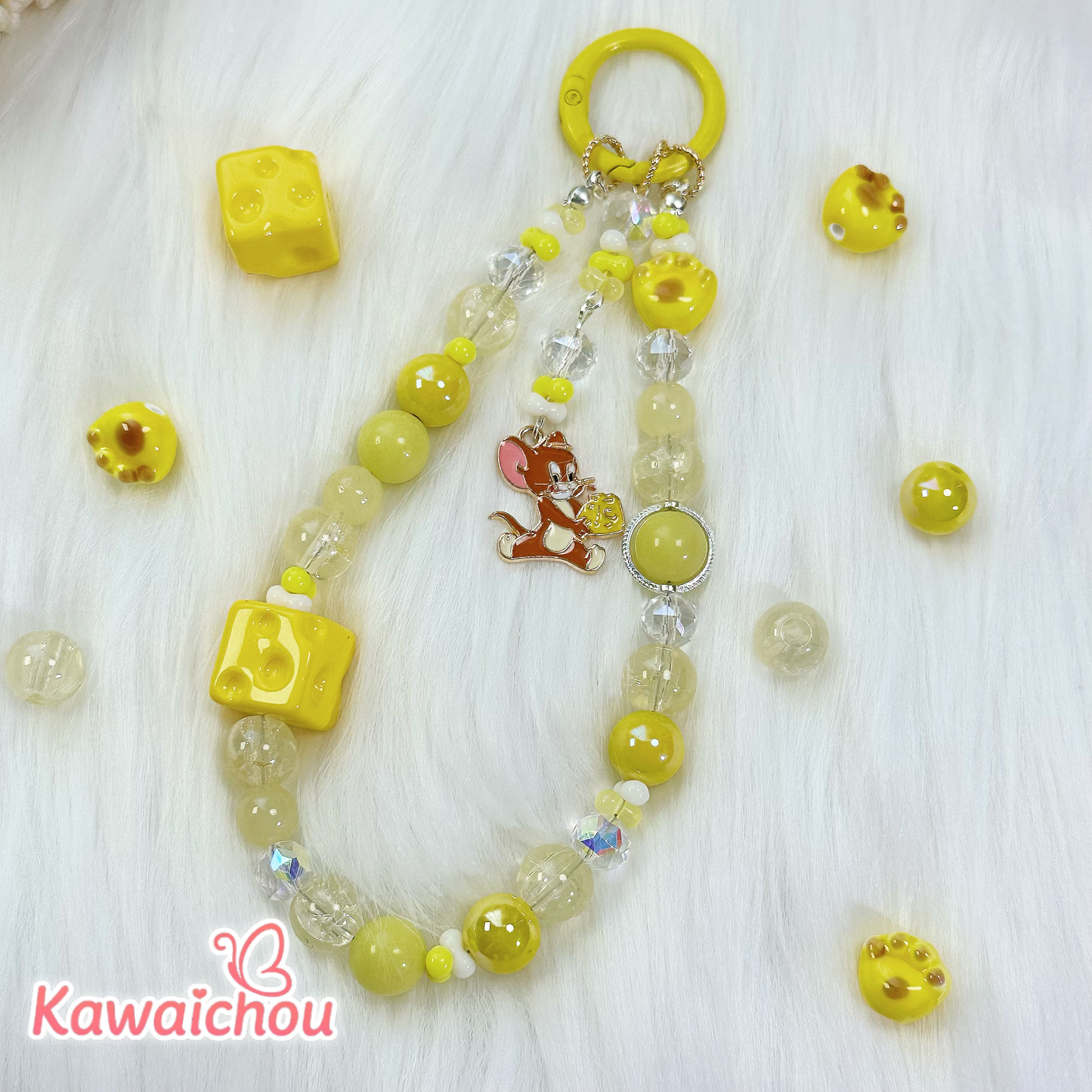 [TZ-23] チーズのこもりうた・8/10/12/16mm・💫夜光・陶器・玉髄・💖人気